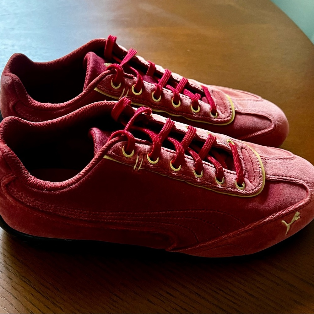 Puma Speedcat Red Suede Shoes